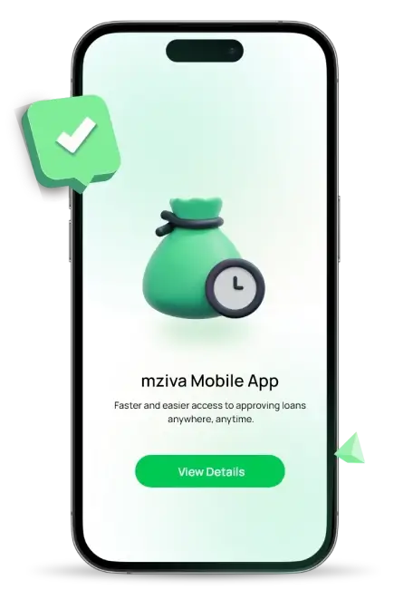 Explore Seamless <span> Lending with mZIVA® </span> - Mobile App